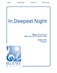 In Deepest Night SATB choral sheet music cover